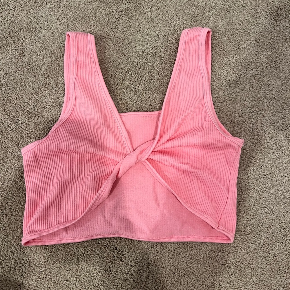 Aeropostale twisted butterfly top (reversible)